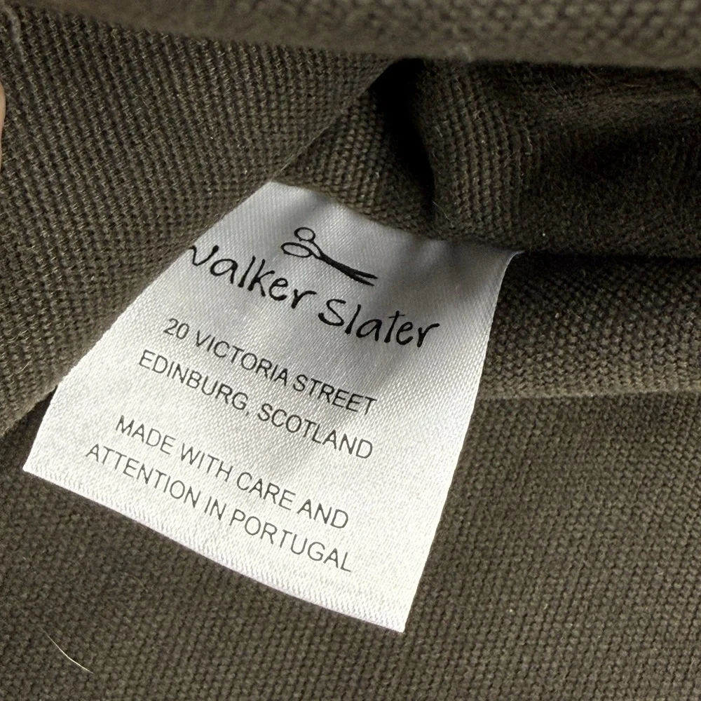 Walker Slater Harris Tweed Small Satchel Brown Wool Shoulder Bag Brand New